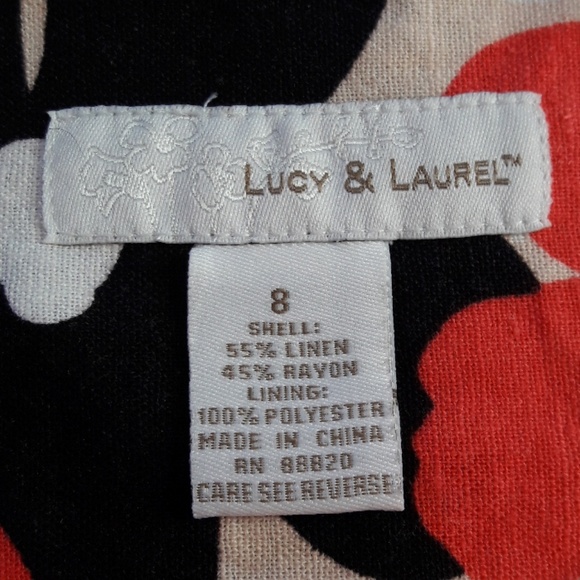 Lucy & Laurel Skirts Lucy Laurel Floral Skirt Poshmark